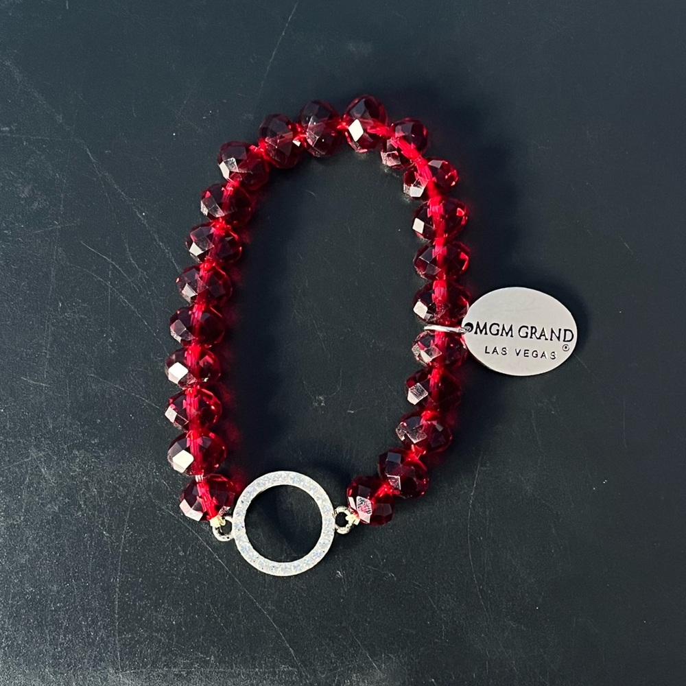 mgm grand red bracelet